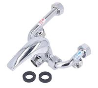 Chauffage d'eau électrique en cuivre Valve de mélange Valve montée U Bend Cold Cold Cterrupteur de douche à eau Papier à eau Pièces universelles G1 / 2in