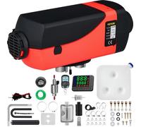 Chauffage Diesel 2KW 12V VEVOR Air Heater en Aluminium avec Silencieux LCD Thermostat pour Voiture Camions RV Bateaux