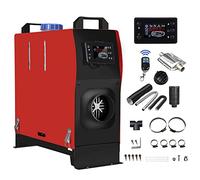 Chauffage diesel 5 kW, kit de chauffage de stationnement portable tout-en-un 12 V avec silencieux, écran LCD et télécommande, chauffage rapide pour camping-cars, camions, bateaux, remorques, maison,