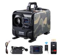 Chauffage Diesel 8 kW-VEVOR-Réchauffeur d'Air Diesel 12/24 V-Portable et Horizontal, Chauffage Rapide-pour Bateau Caravane