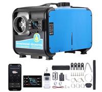 Chauffage Diesel Portable 8 kW 12V/24V/220V - Réchauffeur d’Air Diesel Rapide avec Contrôle APP Bluetooth, Télécommande et Écran LCD - Alarme CO Intégrée - Pour Voiture, Bateau, Camping Car (15-25 m²)