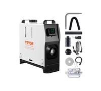 VEVOR Chauffage Diesel Tout-en-Un 5-8 kW, Réchauffeur d'Air Diesel avec Télécommande Écran LCD, Chauffage Rapide, Faible Consommation de Carburant, Portable pour Camion Caravane Camping-car Intérieur