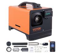 Chauffage Diesel - VEVOR - 12V 5kW - Réchauffeur d'Air - Bluetooth - LCD Intérieur
