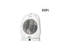 Chauffage EDM 07202 10002000 W Blanc Blanc