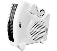 Chauffage EDM Compact 10002000 W Blanc Blanc