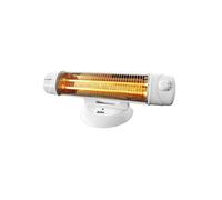 Poêle à Quartz EDM pour Sol ou Mur 1200W Blanc