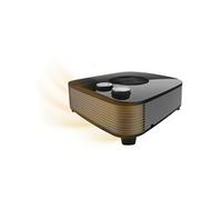 Cecotec Chauffage électrique ReadyWarm 2000 Max – 2000 W, 3 modes, thermostat réglable – Noir
