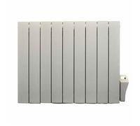 Chauffage électrique chaleur douce Leia - 1800W - Blanc - Voltman