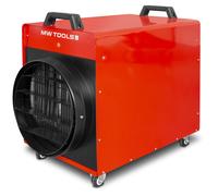 Chauffage électrique de chantier soufflant 30kW 400V mobile MW Tools WEL30P