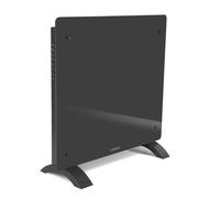 Chauffage électrique de luxe - Convecteur - Panneau en verre 1000W Premium - Gris | Commande manuelle et Wi-Fi incl.