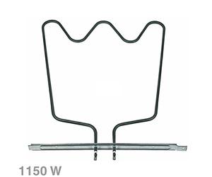 Chauffage électrique Four Sole 1150 W comme Bauknecht 481925928948