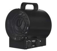 Chauffage Électrique Industriel - NEO TOOLS - Acier Inox - 3 KW - Noir - Électrique