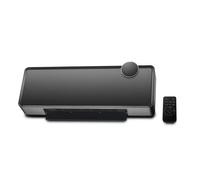 Warmtech Radiateur céramique mural oscillant 2000W avec façade en verre