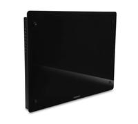 Chauffage électrique - Panneau en verre 1500W Premium - 18m2 - Commande manuelle et Wi-Fi - Thermostat réglable et minuterie - Noir