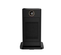 Chauffage électrique portable - Avec télécommande - Radiateur soufflant - Pour la maison et le bureau - Avec minuterie - 1500W