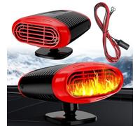 Chauffage électrique portable pour voiture, 12 V 150 W, dégivreur pour tous les pare-brise de voiture