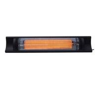 Chauffage électrique radiant en fibre de carbone "Bola" - 2000W - Noir Noir G