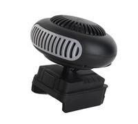 Chauffage électrique, Radiateur Thermostatique 170 W, Petit Radiateur Silencieux avec Détection de Température et Ports USB, Compatible avec les Batteries 20 V Maximum pour la