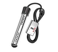 Chauffage électrique submersible pour piscine 3000 W EU2000 W, résistance chauffante avec minuterie pour un chauffage rapide de l'eau,