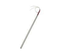 Chauffage Élément chauffant céramique cartouche chauffante Tube taille 9.5X400mm/0.374x15.75 "950W/1200W/1600W AC220V 2 pièces(201SUS 950W)