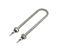 Chauffage Élément de chauffe-eau électrique à filetage M18, en acier inoxydable 304, simple U, 220V, for ustensiles de cuisine(3KW300L M18 304SS)