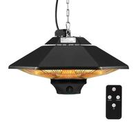 Chauffage Extérieur Terrasse-VEVOR-2000 W-Radiateur Infrarouge de Plafond Suspendu Électrique-pour Porche, Salle à manger