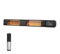 Chauffage Extérieur Terrasse-VEVOR-3000 W-Radiateur Infrarouge Électrique avec Télécommande-pour Porche Patio Salle à Manger