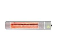 Chauffage halogène 2000W pour utilisation au plafond ou au mur PURLINE HEATY EX2000 RC Argent G