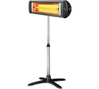 Chauffage halogène 2500W intérieur ou extérieur PURLINE HEATY EXC 25 Noir Noir G