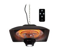 Chauffage Heat Square infrarouge 1000/2000 W LED Carbon IP24