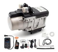 Chauffage hydraulique à refroidissement diesel 5 kW 12 V avec télécommande de 700 m | Chauffe-eau et système de contrôle de la température pour camping-car, bateau, caravane, bus | Minuterie