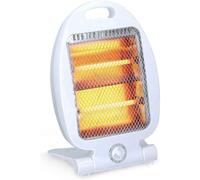 Chauffage infrarouge à quartz, radiateur d'appoint portable à quartz, petit radiateur silencieux pour la maison ou le bureau, avec 2 réglage