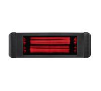 Chauffage infrarouge Aaren Noir 1800W Noir