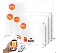 Chauffage infrarouge électrique - KESSER - Montage mural ou sur pied - Thermostat intégr e protection IP44