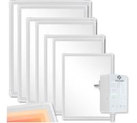 Chauffage infrarouge mural - KESSER - Thermostat inclus - 28 programmes de routine - IP44 - Détection de fenêtre ouverte