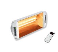 Chauffage infrarouge orientable blanc 2 000 W HELIOSA HD WIDE ANGLE avec télécommande - STAR PROGETTI - 109977