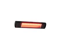 Chauffage infrarouge Term Short IP44 1500W Noir Frico