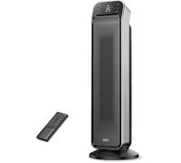 Chauffage Intérieur Portable Avec Télécommande Thermostat 3 Modes Protection Surchauffe Et Basculement