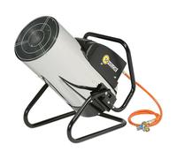 Chauffage Mobile combustion directe Inox orientable SOVELOR GP55MI-CO