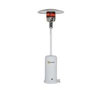 Chauffage Mobile Parasol SOVELOR BRASILIA MB Blanc au Gaz Propane