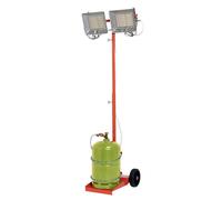 Chauffage radiant mobile SOVELOR au gaz Gamme SOLOR- 8500 MCA