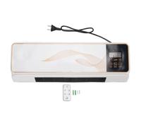 Chauffage mural 1800 W Chauffage de refroidissement oscillant vertical Chauffage électrique à double usage pour chambre à coucher Salle de bain Matériau ABS PP Conception compacte