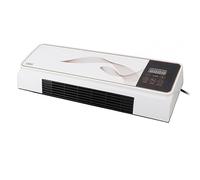 Chauffage Mural électrique, 220 V, Coussinets Sous les Pieds, Minuterie de 1 à 6 Heures, Machine de Chauffage par Ventilateur pour Salle de Bain (Prise UE)