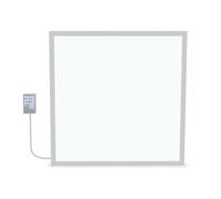 Chauffage mural électrique à encastrer 270 W - Thermostat blanc rayonnant - Minuterie 24 h - Parfait pour les pièces jusqu'à 10 m² - 110-220 V