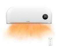 Cecotec Chauffage en Céramique de Salle de Bain ReadyWarm 2000 Max Box Ceramic. 2000 W, Écran LCD, Thermostat Réglable, Télécommande, Protection IPX2, Minuterie, Sécurité contre la Surchauffe