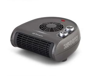 Chauffage Orbegozo FH 5131 2500W - Thermostat réglable - Sélecteur rotatif 3 positions - 2 niveaux de puissance - Fonction ventilateur