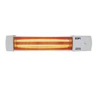 Chauffage orientable EDM - pour salle de bain - 1200W - 57x10x10,5cm - 07103 G