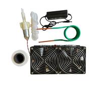 Chauffage par induction 2500W ZVS chauffage par Induction chauffage par Induction carte PCB Machine de chauffage haute fréquence métal fondu + creuset + pompe(Gold)