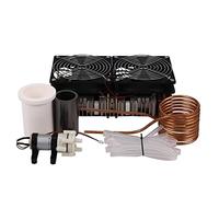 Chauffage par Induction, 2500W ZVS chauffage par Induction haute fréquence carte PCB métal fondu + bobine + creuset + pompe