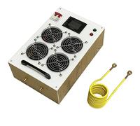 Chauffage par Induction, Four de fusion métaux machine chauffage par induction réchauffeur d'induction à haute fréquence 5000W/5KW(4500w)
